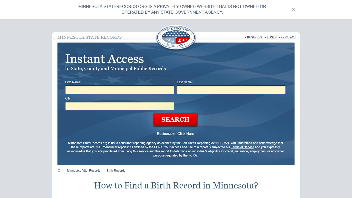 How to Find a Birth Record in Minnesota? - State Records
